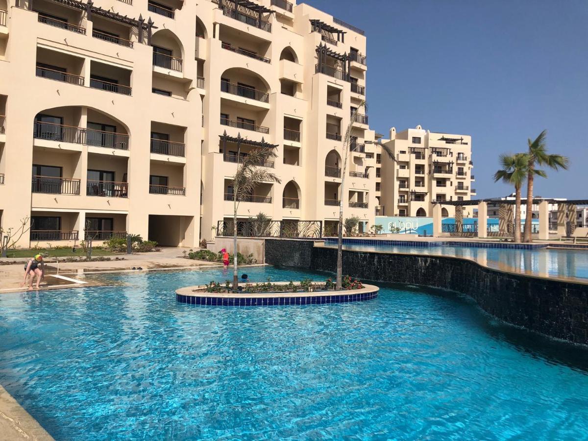 Apartmán Stylish Pool View Studio In Al Dau Heights Hurghada Exteriér fotografie